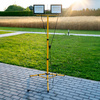 LED reflektor 2x 100W Pracovná LED lampa Stavebný statív 6500K