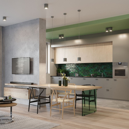 Stropné závesné svietidlo GU10 Cylindrické sivé Moderné Orbis Sollux