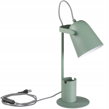 Stolná stolová lampa Školská kancelária Nočná lampa Nastaviteľná E27 Zelená Raibo Kanlux