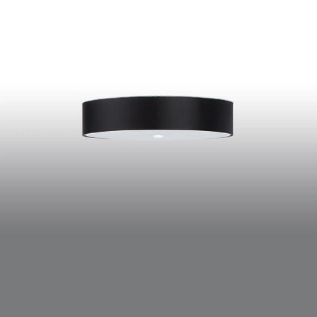 Stropné svietidlo Plafond 5x E27 Montáž na povrch Geometrické čierne Minimalistická stupnica Sollux