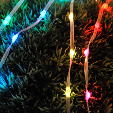 LED reťaz 10W 120° transparentná stmievateľná Sanico Goldlux