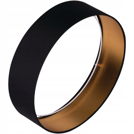 Plafond LED stropný panel Svietidlo pre povrchovú montáž 17,5W 1450lm 3000K, teplá biela 120° Round Black Gold Rifa Kanlux