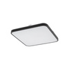 Plafond Stropné svietidlo LED Svietidlo na povrchovú montáž 32W 2200lm 3000K, teplá biela čierny Vodotesné IP44 AGNES SQUARE LED 8110 Nowodvorski
