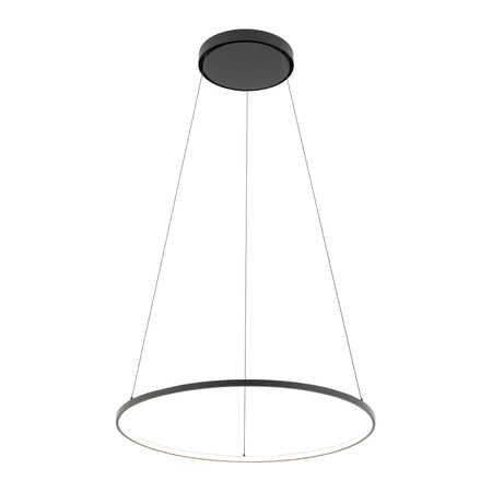 LED závesné stropné svietidlo 21W 660lm 3000K, teplá biela čierny Moderné CIRCOLO LED M 10812 Nowodvorski