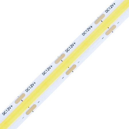 LED pás COB 12V 250W 9600LED Cold 8mm 25m