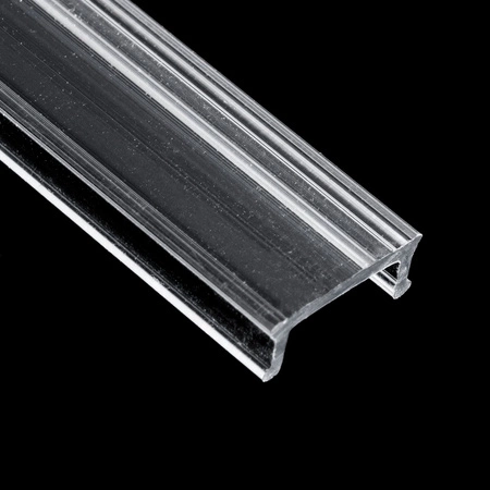 Tienidlo pre povrchovú montáž KM35 Transparent 1m