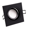 Svietidlo HALOGEN GU10 MR16 Square Black CASSIO LUMILED