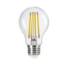 LED žiarovka E27 Edison A60 4W = 62W 840lm 4000K neutrálna biela Clear XLED Filament Kanlux