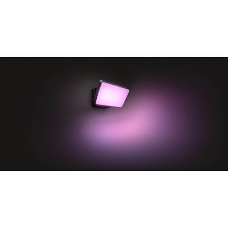 LED reflektor 30,5 W 2250 lm IP44 biely a farebný RGB + TW Black Smart SMART Zigbee Bluetooth Objavte Philips HUE