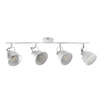 Nástenné a stropné bodové svietidlo 4x E14 biele NIKO Sanico Goldlux