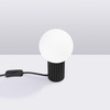Stolná stolová lampa G9 Round Black Modern Matte Halo Sollux