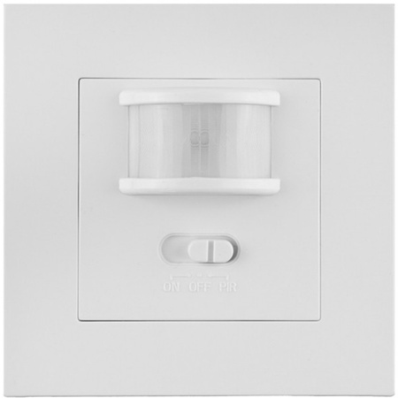 PIR senzor pohybu a súmraku zapustený do krabice biely 9m 160° CP Ecolight