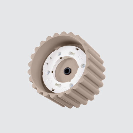 Svietidlo na povrchovú montáž GX53 Aluminium Taupe Aura Deep Space SL.1817 Sollux