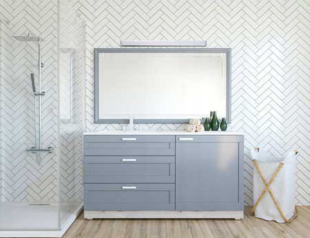 Stropné svietidloLED pásom 23W 2750lm 4000K neutrálna biela Rectangular Black IP44 Akvo Kanlux