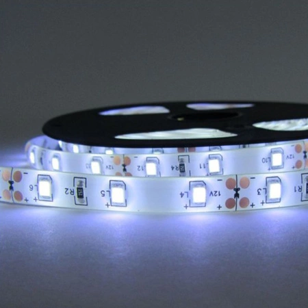 LED pásik SMD 2835 4,8 W/m 200 lm/m 60LED/m 12V 6500 K studená biela IP20 Roll 5 m Ecolight