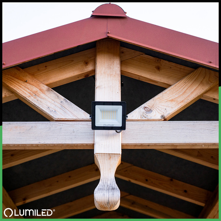 LED reflektor ZUNA2 50W 4500lm 4000K IP65 Black LUMILED