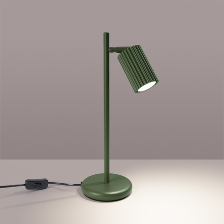 Stolová nočná lampa 1x GU10 Olive Carbon Deep Space SL.1624 Sollux