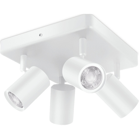 Stropné svietidlo LED SPOT 4x 5W WHITE + RGB SMART WiFi WiZ