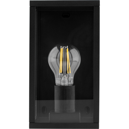 Nástenné svietidlo vonkajšie E27 čierne IP44 Malmo Sanico Goldlux nástenné svietidlo