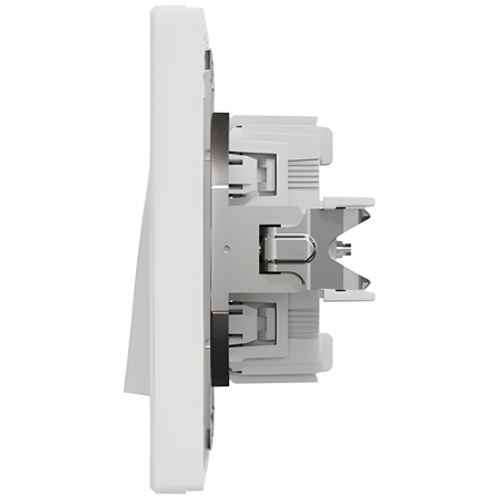 Dvojitý vypínač Asfora IP20 White