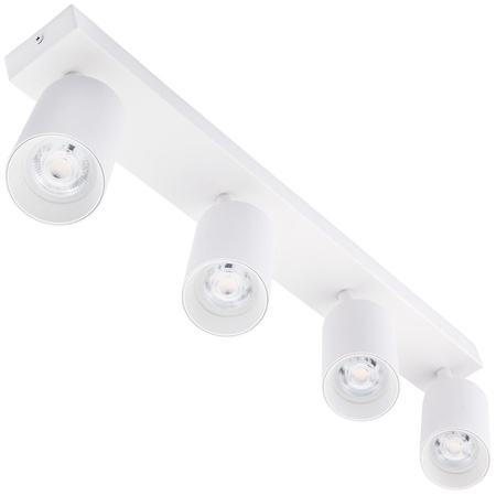 Stropné svietidlo QUALIS SPOT Reflektor Halogénové svietidlo 4xGU10 White
