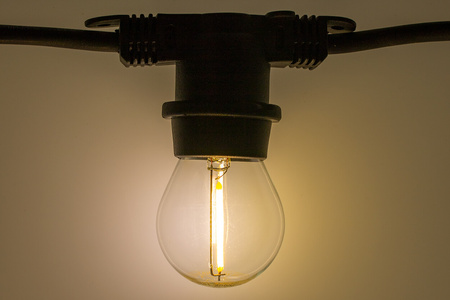 Záhradná vonkajšia svetelná reťaz Girland 10m 20xE27 LED 1,3W Kobi