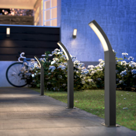 Záhradná vonkajšia lampa PIPE 60cm LED 12W 1100lm 2700K IP44 Splay Philips