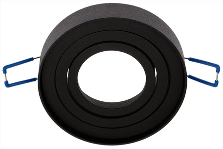 Svietidlo HALOGEN TUBA SPOT na zapustenú montáž Midi GU10 Lumiled Round Black 20mm