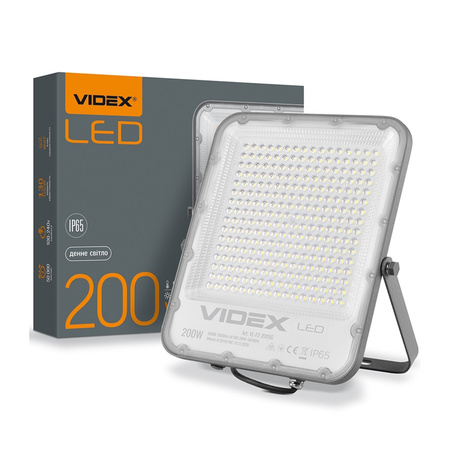 LED reflektor Halogén 200W 24000lm 5000K IP65 sivý VIDEX DAVIS