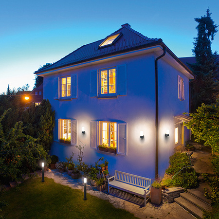 Inteligentné nástenné svietidlo LED 10W 380lm 3000K, teplá biela RGBW Dimmable Grey SMART+ WiFi Pipe Multicolor Ledvance