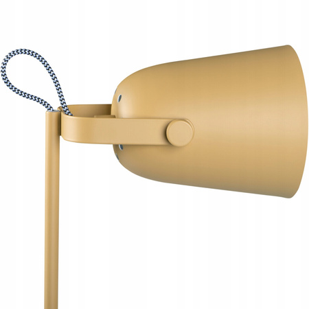 Stolná stolová lampa Školská kancelária Nočná regulovaná E27 Žltá Raibo Kanlux