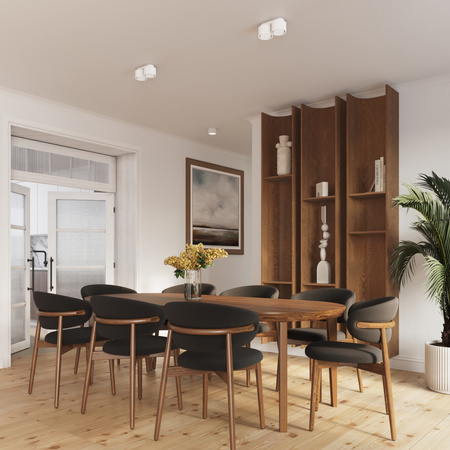 Svietidlo na povrchovú montáž GX53 Aluminium White Aura Deep Space SL.1782 Sollux