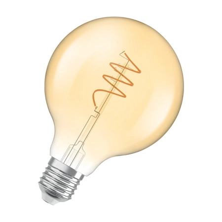 Dekoratívna žiarovka LED G95 Sphere E27 3,4W = 40W 470lm 2700K teplá biela 300° Vintage 1906 Osram