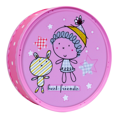 Stropný plafón na povrchovú montáž Ružový detský Didi Sanico Goldlux