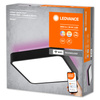 Plafond LED svietidlo na povrchovú montáž 28W 1700lm RGB CCT so stmievateľným podsvietením 35cm čierne SMART+ WiFi Orbis Ledvance