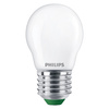 LED žiarovka E27 guľka P45 2,3W = 40W 485lm 210lm/W 2700K teplá biela 300° CLASS A UltraEfficient Philips