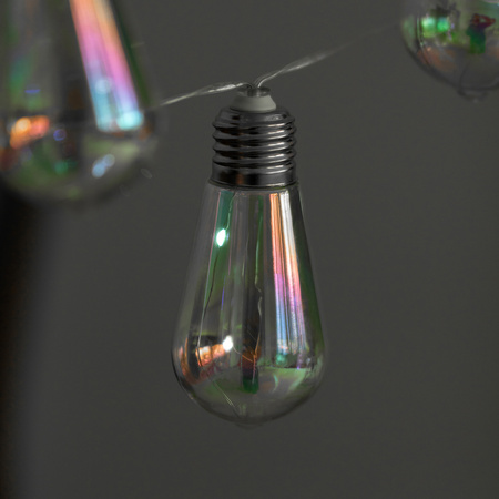 Solárna záhrada Girland 20x LED svetelná reťaz Dekoratívne gule 5,8 m