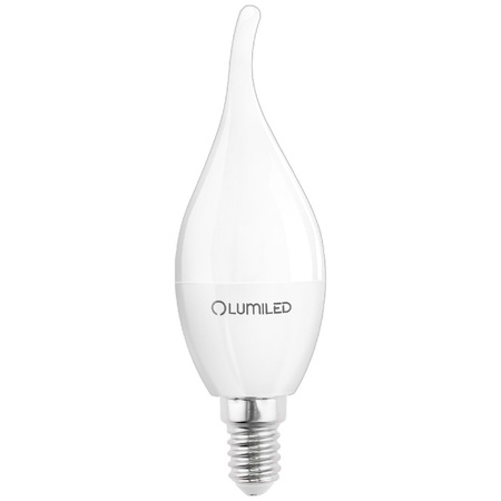 6x LED žiarovka E14 BA35 5W = 40W 470lm 4000K neutrálna biela 180° LUMILED
