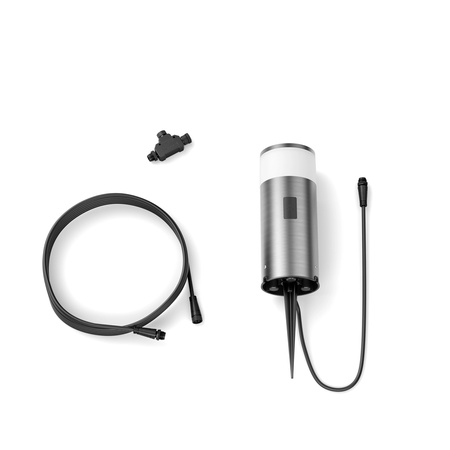 Záhradné svietidlo vonkajšie LED SLOW 25cm 8W 590lm IP65 Biela a farebná Ambiance RGB + TW strieborná Smart SMART Zigbee Bluetooth Calla Philips HUE