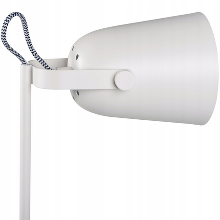 Stolná stolová lampa Školská kancelária Nočná lampa Nastaviteľná E27 Biela Raibo Kanlux