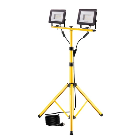 LED reflektor 2x30W Pracovný LED statív 4000K