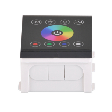 Dotykový spínač pre RGBW LED pásky so stmievačom 12-24V Sanico Goldlux