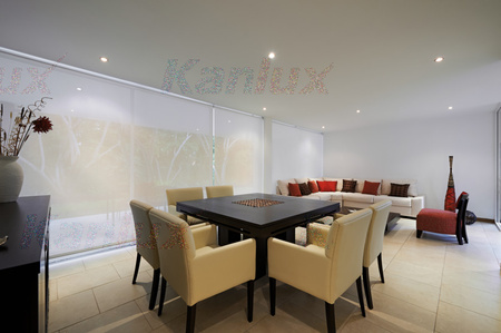 Halogénová bodová LED GU5,3 kruhová hliníková radiátorová trubica Kanlux