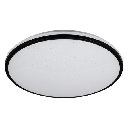 Plafond LED stropný panel Povrchové svietidlo 37W 2680lm CCT Round Black Stmievateľné diaľkové ovládanie Arvos Kanlux
