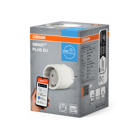 Inteligentná zásuvka EU 230V 10A Amazon FFS SMART+ Matter WiFi Plug Ledvance