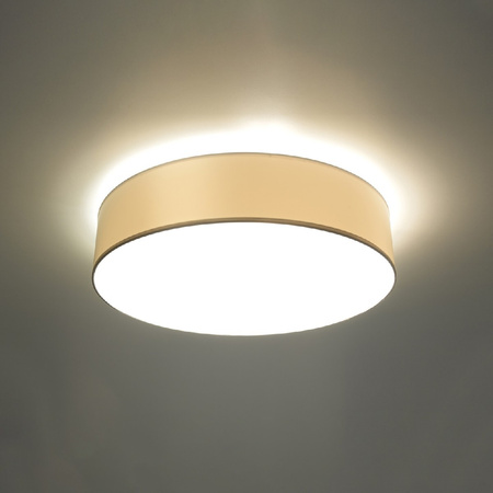 Povrchové stropné svietidlo 4x E27 Plafond Round White Minimalist Arena Sollux