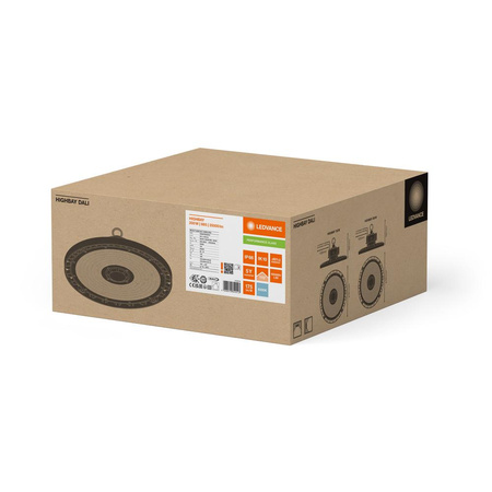 LED priemyselné svietidlo 200W 35000lm 6500K studené stmievateľné čierne IP66 IK10 High Bay Gen 5 Ledvance