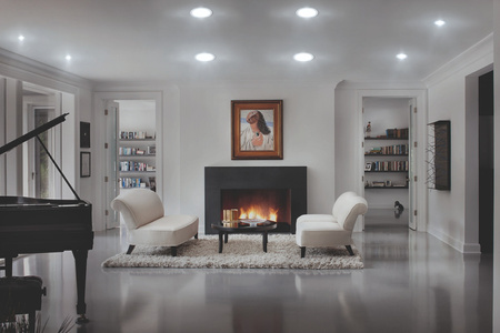 LED SPOT 4,5 W 240 lm stmievateľný CCT Round 8,5 cm biely SMART+ WiFi Downlight Ledvance svietidlo na zapustený panel