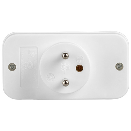 Rozdeľovač elektrickej siete 2x Euro 2P + 1x 2P+0 Zlodej 3 zásuvky VAYOX