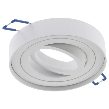 Sada HALOGEN Tuba Spot Movable MIDI GU10 Round White 20mm + LED GU10 6W 3000K LUMILED